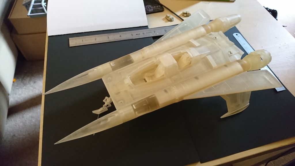 Buck Rogers Thunderfighter 3D Printed Model
